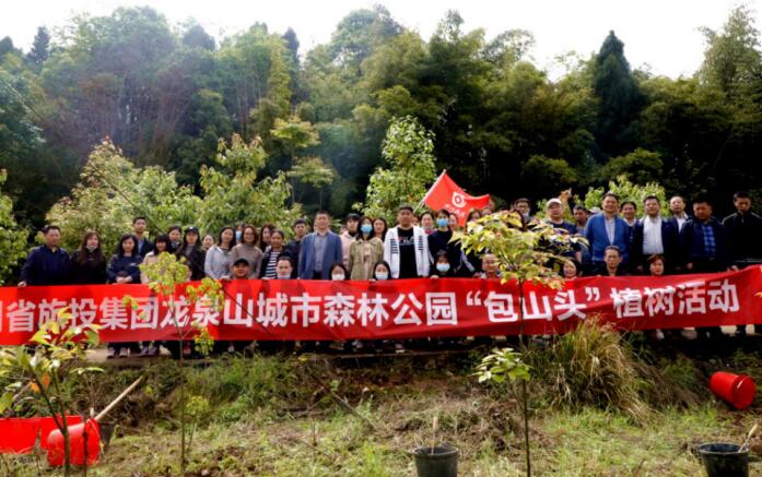 云顶集团集团组织开展2021年龙泉山都会森林公园“包山头”植树运动